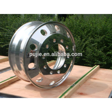 Tubeless 22.5 alloy truck wheel